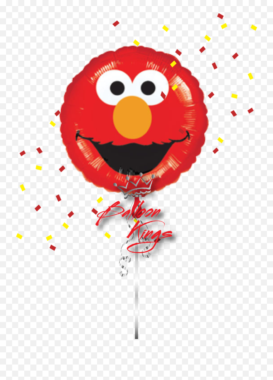 Elmo Smiles - Dollar Tree Elmo Balloons Emoji,Elmo Emoji