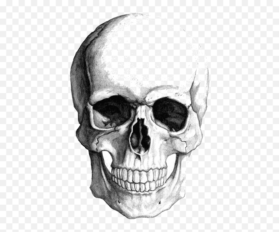 Red Skull Stickers For Android Ios - Skeleton Drawing Realistic Emoji,Dead Skull Emoji
