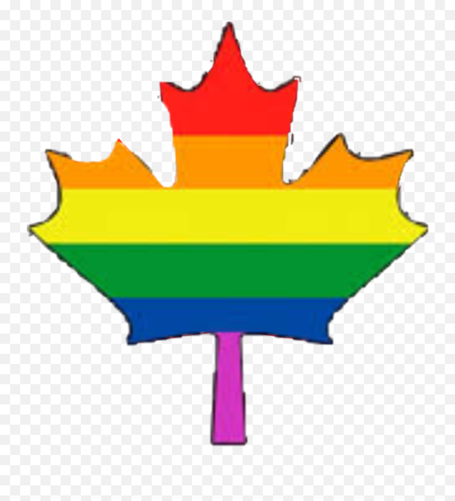 Canada Leaf Canadian Rainbow - Canada Logo Transparent Circle Emoji,Canadian Emoji