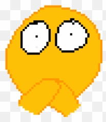 Pixilart - Pixel Art Terraria King Slime Emoji