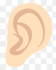 Ear Light Skin Tone Emoji Emoticon - Illustration,Rotating Light Emoji