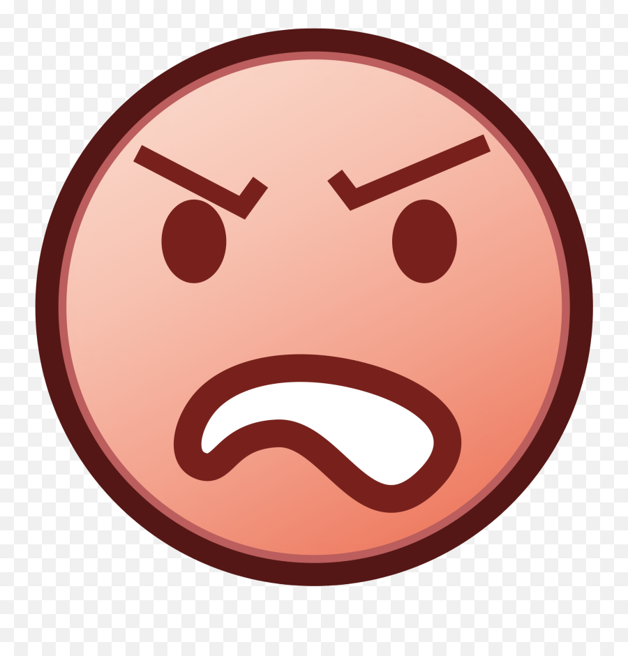 Emoji Clipart Grumpy Emoji Grumpy Transparent Free For - Angry Face Clipart Transparent,Jellyfish Emoji