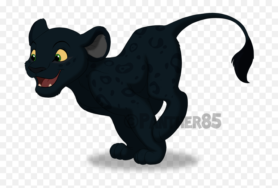 Panther Clipart Panther Cub Panther - Pink Panther A Lion Emoji,Panther Emoji Iphone