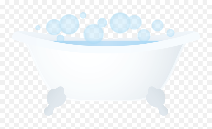 Transparent Background Bathtub Clipart Png - Bubble Bath Bath Png Emoji,Bathtub Emoji