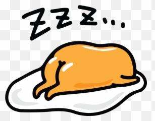 Sanrio Gudetama The Lazy Egg Zzz Unisex T - Shirt White Transparent Background Gudetama Clipart Emoji,Where Is The Zzz Emoji
