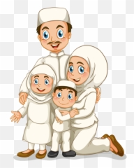 Download Free Png Muslim Family Images Transparent - Vector Emoji