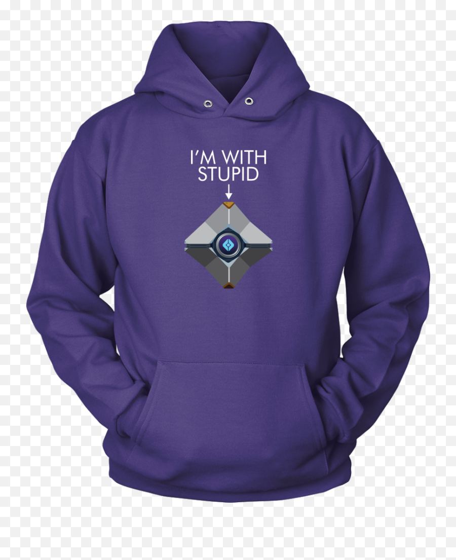 Download Destiny Ghost Iu0027m With Stupid Hoodie - Power And Adventures Of Leon And Mathilda T Shirt Emoji,Destiny Emoji