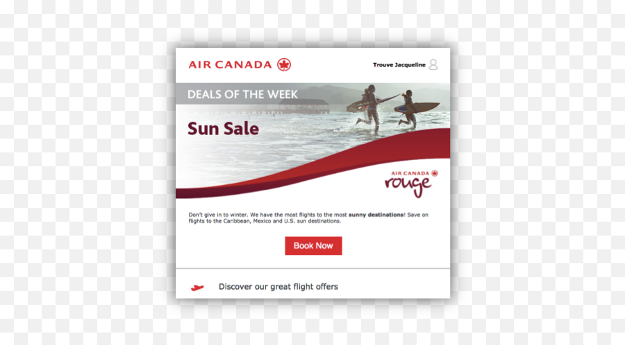 Air Canada Marketing Soars With Emotion - Air Canada Rouge Emoji,Email Emotions Symbols