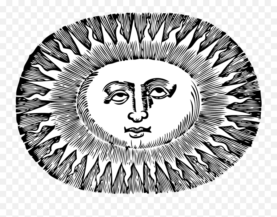 Sun Sol Face Rays Sunshine - Oval Sun Emoji,Sunshine Emoji