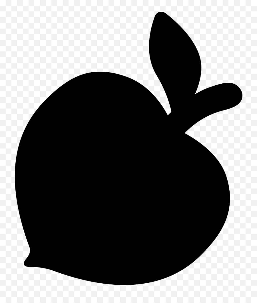 Peach Clipart Svg Peach Svg Transparent Free For Download - Logo De Apple Steve Jobs Emoji,Peach Emoji Case