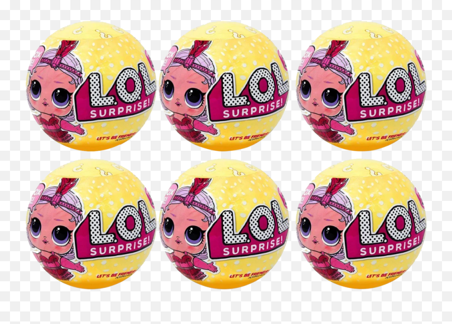 Lol Surprise Series 3 Wave 1 6 - Pack Big Sister Lol Doll Exclusive Limited Mga Doll Emoji,Wwe Emoticon