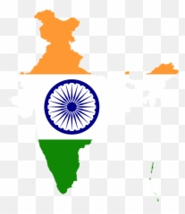 Free Asia Elephant Vectors - Map Of India With Flag Emoji,Cherry Blossom Emoji