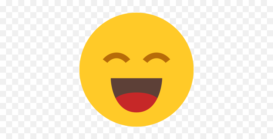Smiling Icon - Wide Grin Emoji,Grinning Emoji