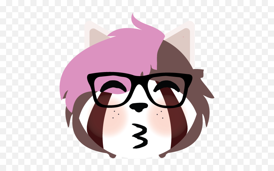 Faye Smooch By Dabunny1 - Fur Affinity Dot Net Hair Design Emoji,Red Panda Emoji