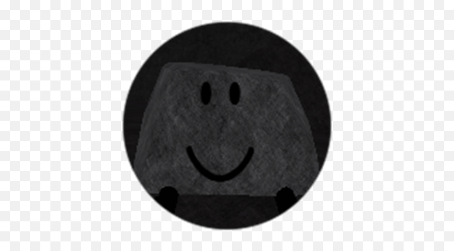 Rock Man - Roblox Rock With Roblox Smile Emoji,Rock Emoticon