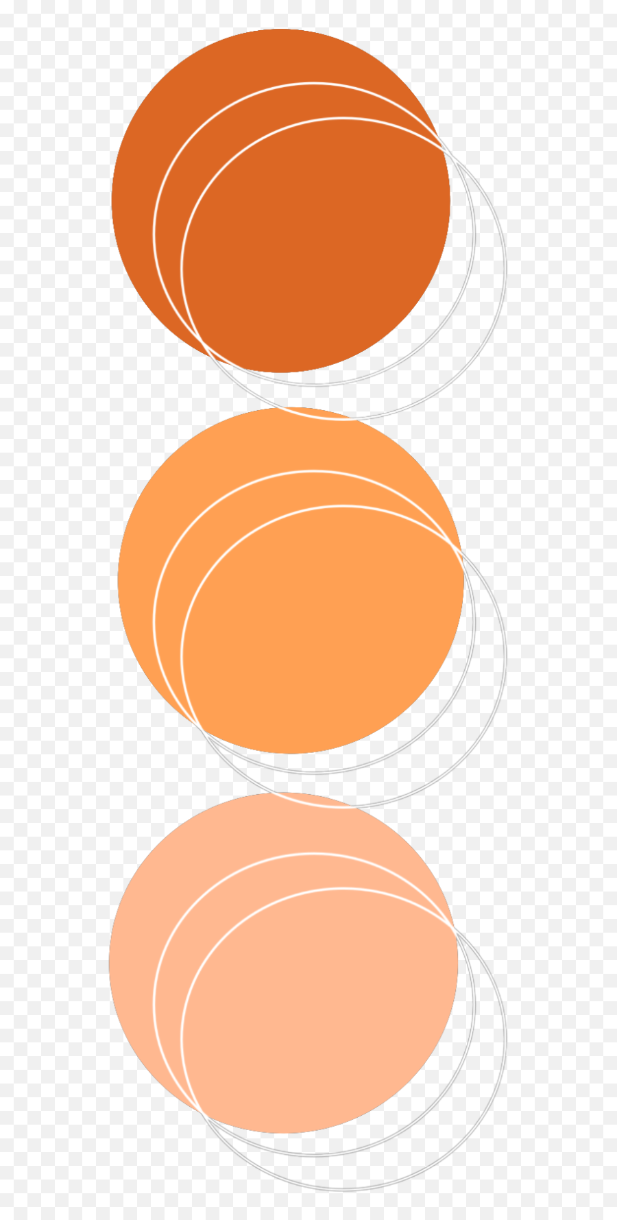 Orange Circles Sticker - Dot Emoji,Orange Circle Emoji - free ...