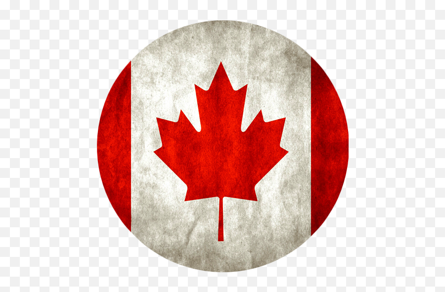 Canada Flag Wallpapers 1 - Canada Flag Circle Vector Emoji,Canadian Flag Emoji Android