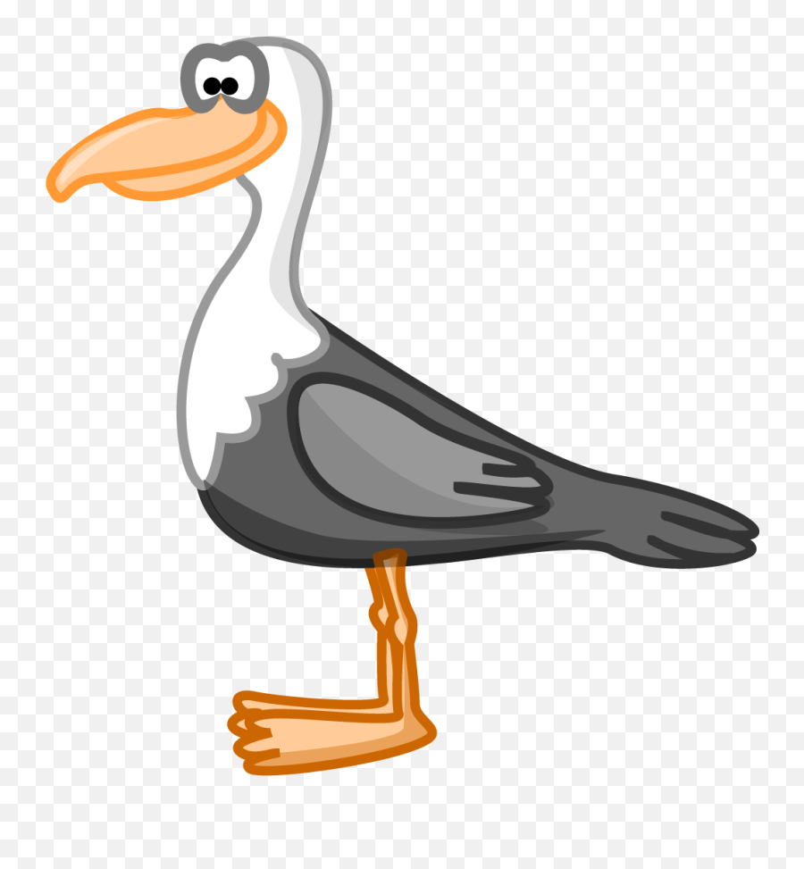 Duck Bird Euclidean Vector Download - Goose Emoji,Pelican Emoji