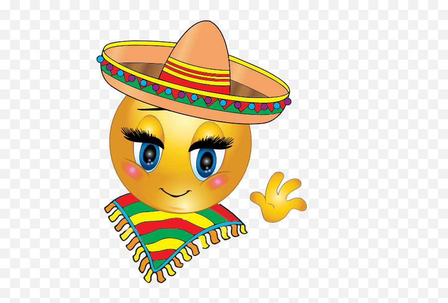 Smiley - Spanish Smiley Face Emoji,Mexican Emoji