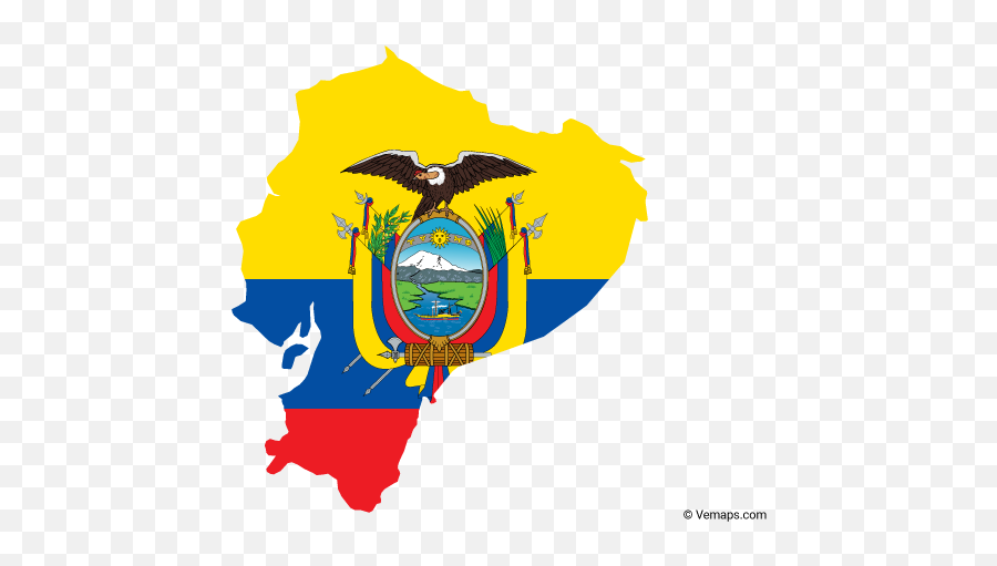 Flag Map Of Ecuador - Hardest Flag Emoji,Kazakhstan Flag Emoji