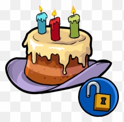 Happy Birthday Hat - Club Penguin Birthday Cake Emoji,Happy Birthday Emojis