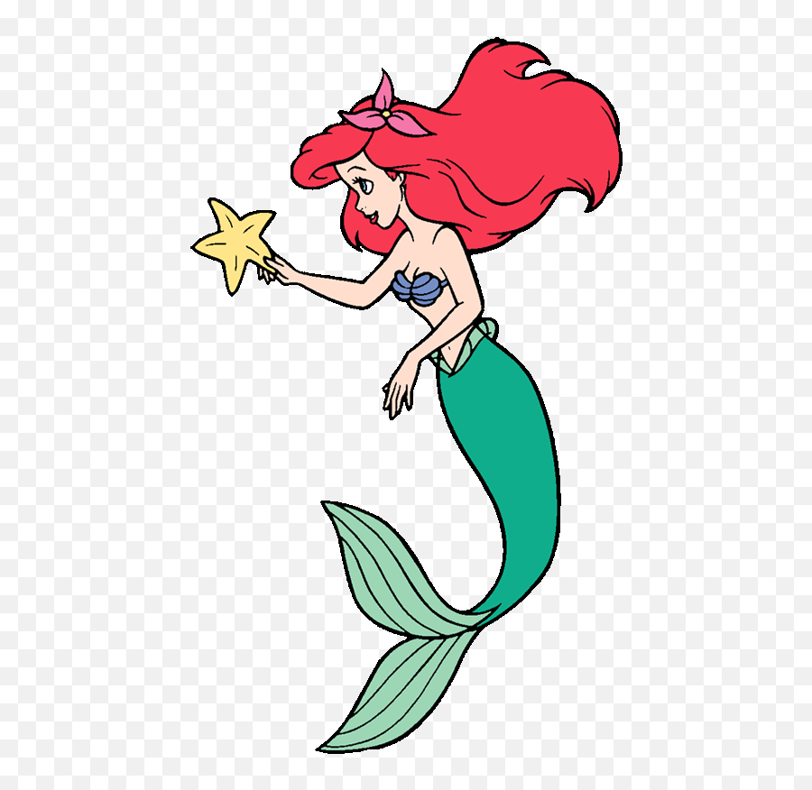 Little Mermaid Christmas Clip Art Image - Disney Cinderella And Charming Emoji,Mermaid Emoticon