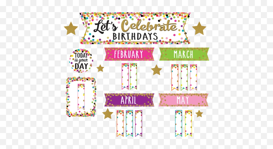 Emoji Birthday Badges - Birthday Bulletin Board Design,Emoji Bulletin Board