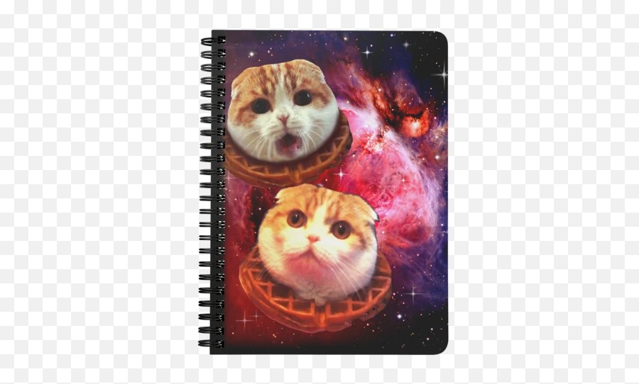 Products - Waffle The Cat Emoji,Emoji Composition Notebook