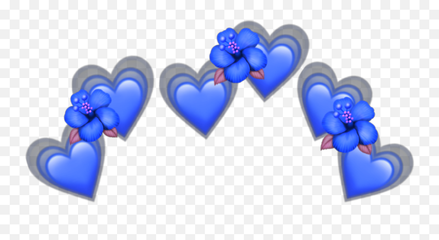 Heart Blueheart Hearts Emoji Emojis - Purple Heart Emoji Transparent,Blue Heart Emojis