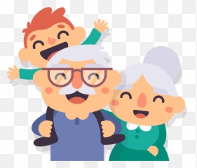 Old Clipart Grandparent - Grandparents Emoji