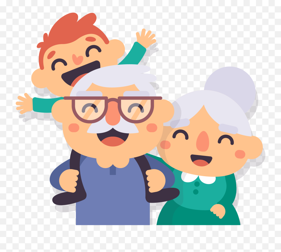 Old Clipart Grandparent Old - Grandparents Clipart Emoji,Grandparent Emoji