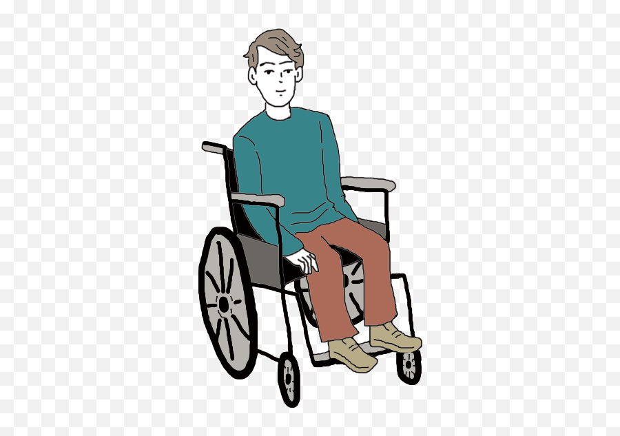 Grandma Clipart Wheelchair Grandma Wheelchair Transparent - Somebody In A Wheelchair Emoji,Wheelchair Emoji
