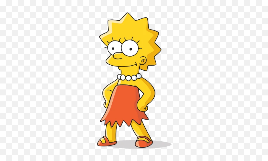 Lisa Simpson Cartoon Characters Wiki Fandom - Lisa Simpson Emoji,Simpsons Emojis