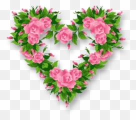Rose Heart Png Clipart - Rose Good Morning Beautiful Emoji,Rose Emojis