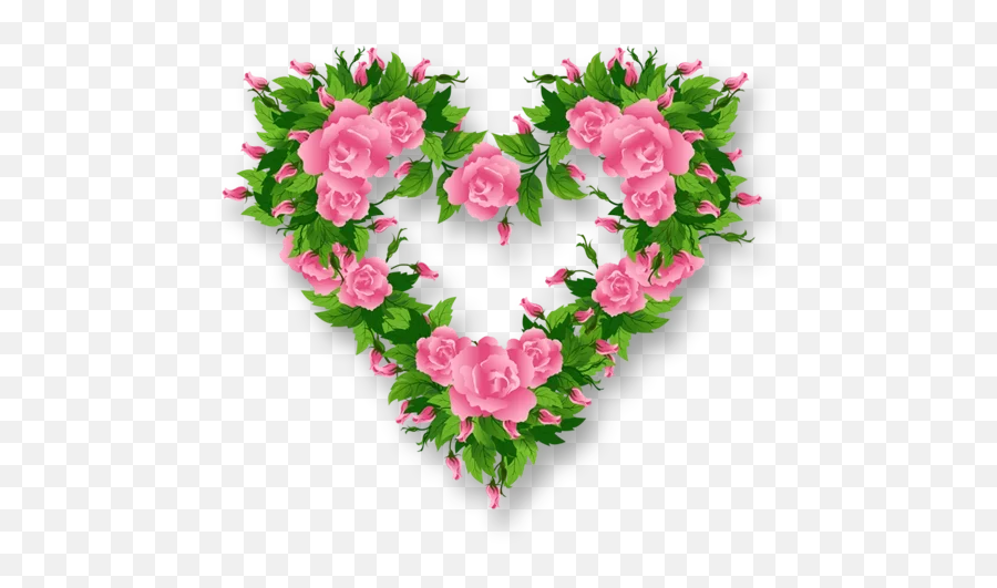 Rose Heart Png Clipart - Rose Good Morning Beautiful Emoji,Rose Emojis