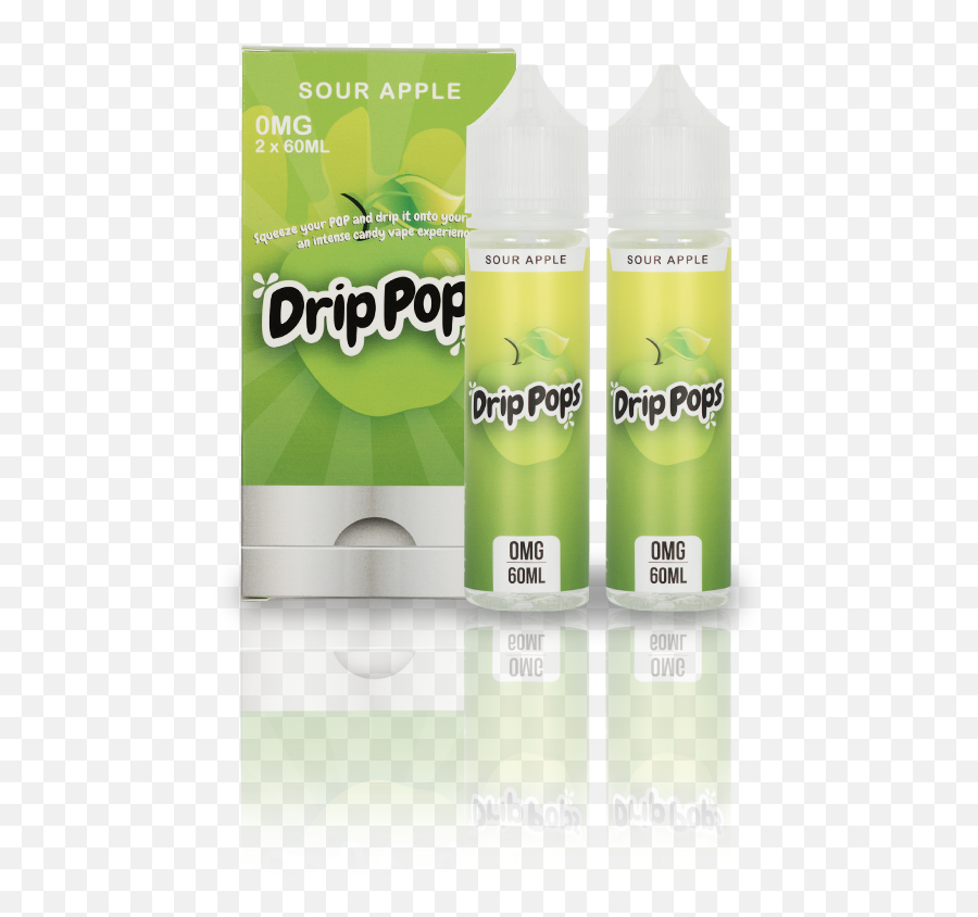 Drip Pops Sour Apple 60ml120ml - Liquid Hand Soap Emoji,Exhaling Emoji