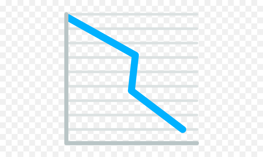 Chart Decreasing Emoji - Grafica Emoji,Chart Emoji