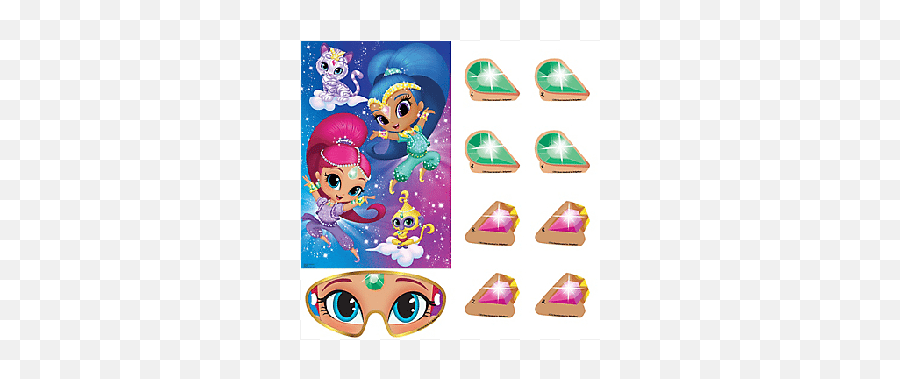 Party Games Australia - Shimmer Et Shine Poster Emoji,Movember Emoji