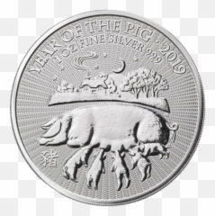 Royal Mint Year of Pig 2019 - Silver The Forum Of Coin Emoji