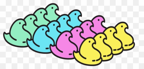 Peeps Logo Clip Art - Transparent Emoji