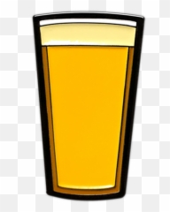Pilsner Beer Pint Enamel Pin By Seventh - Drink Emoji,Mimosa Emoji
