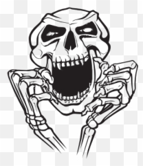 Gtsport Decal Search Engine - Calavera Riendo Vector Emoji,Man Skull Emoji
