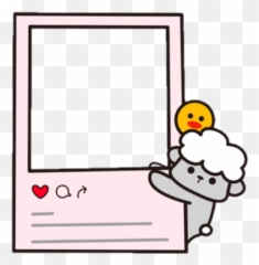 Popular and Trending gram Stickers on PicsArt - Kawaii Polaroid Frame Png Emoji