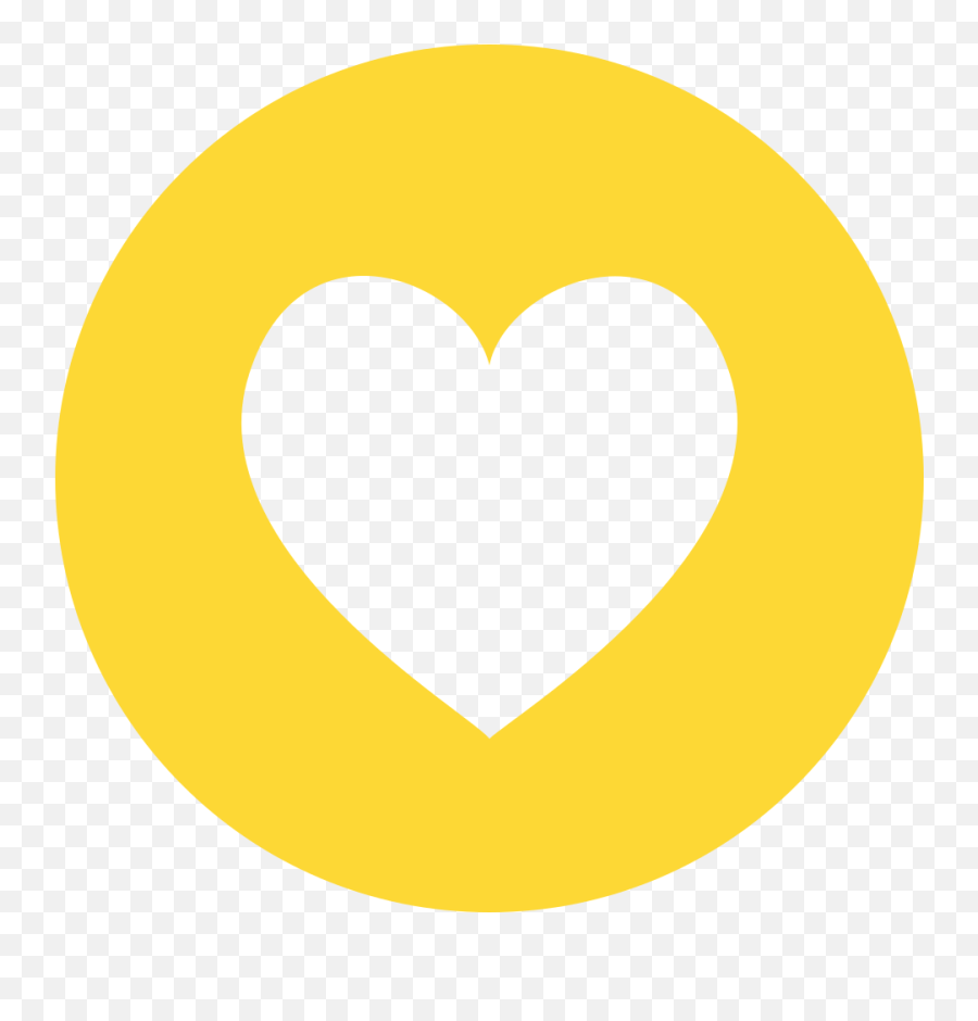 Eo Circle Yellow Heart - Icon Emoji,Yellow Heart Emoji
