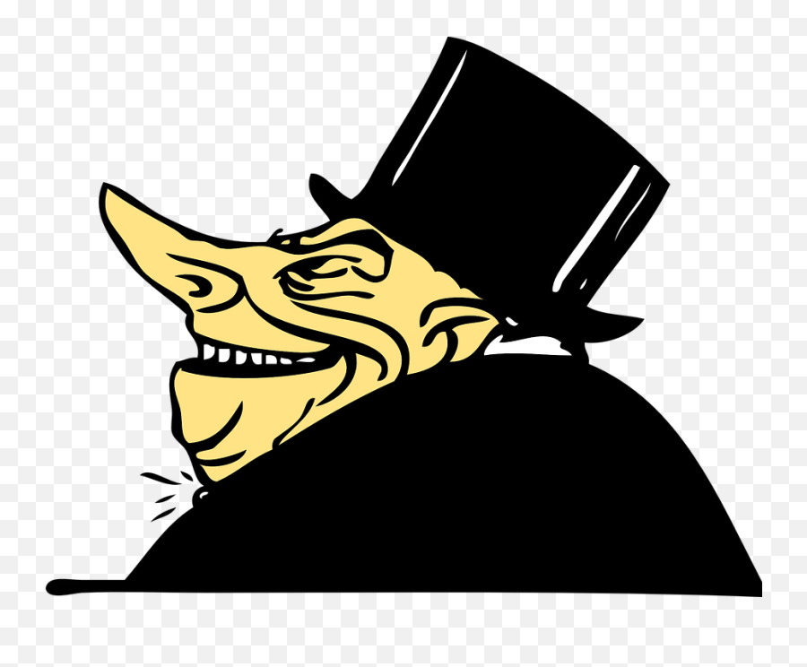 Scrooge Stingy Greed - Greedy Man Vector Emoji,Facebook Emoticon Meanings