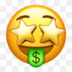 Money Star Stars Iphone Emoji Sticker - Domain