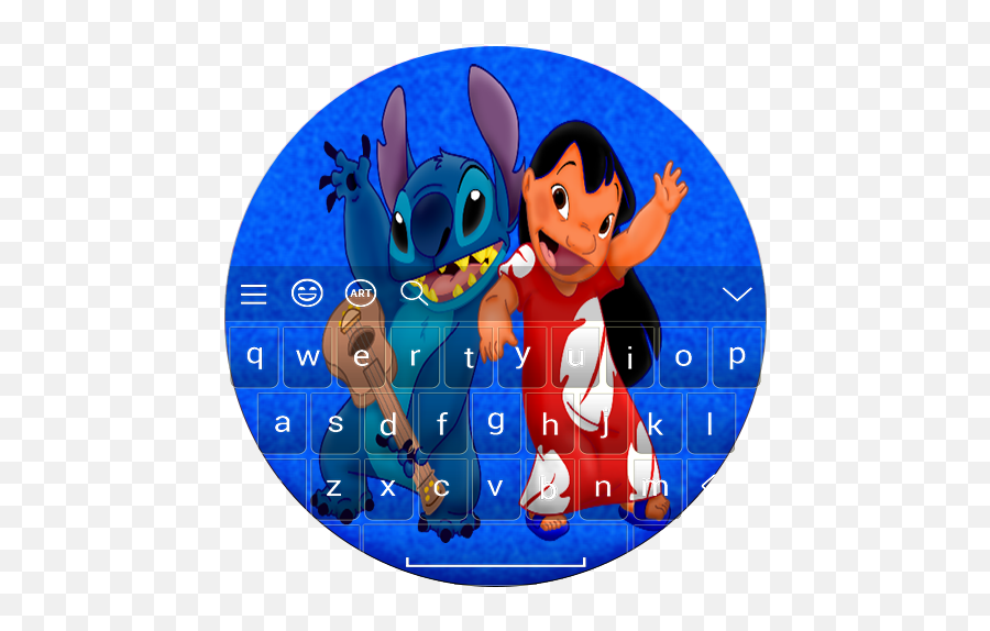 Keyboard Lilo Stitch Free Apk - Fictional Character Emoji,Lilo And Stitch Emoji