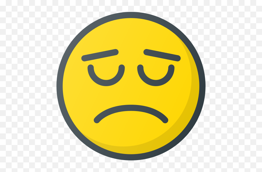 Emoji Emote Emoticon Emoticons Sad Icon - Free Download Wide Grin,Icons Emoticons