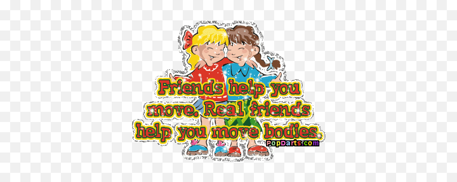 Bff Funny Stickers For Android Ios - Cartoon Friendship And Fun Quotes Emoji,Bff Emoji