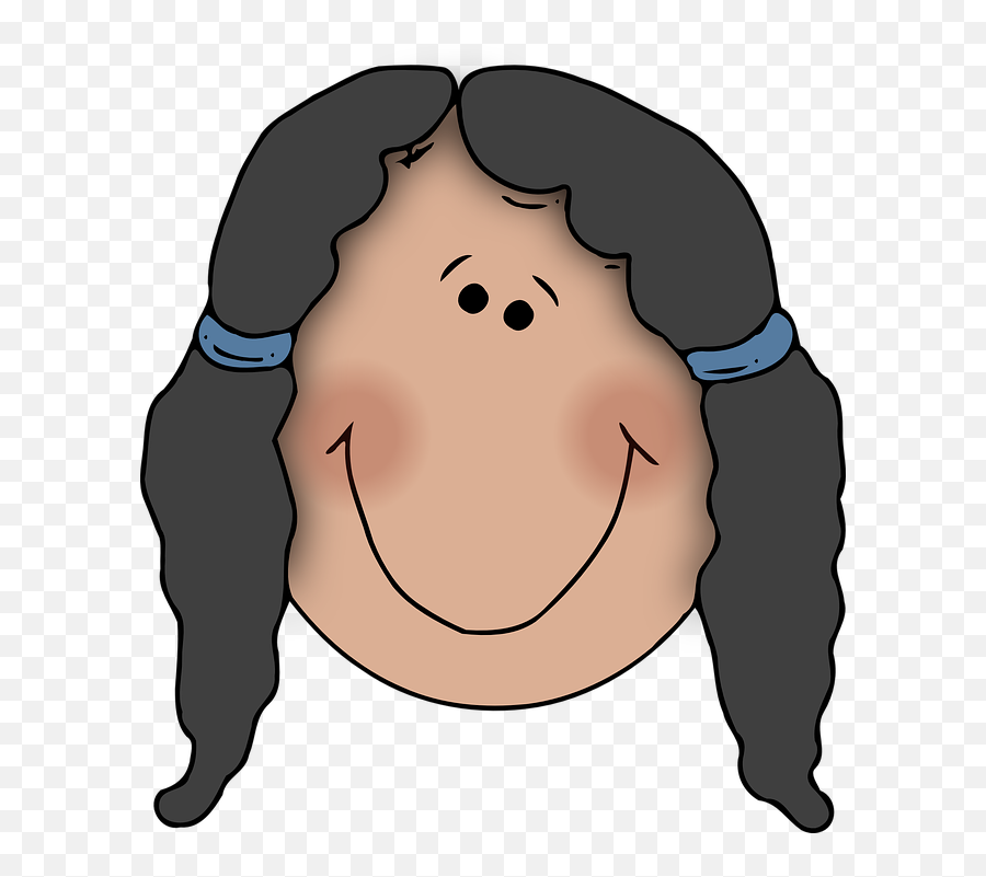 Free Woman Smiling Woman Vectors - Blank Cartoon Face Emoji,Gay Couple Emoji